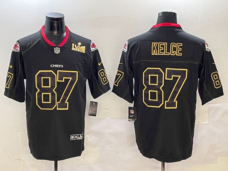 Men Kansas City Chiefs #87 Kelce Black Classic 2025 Nike Limited NFL Jersey style 2->kansas city chiefs->NFL Jersey